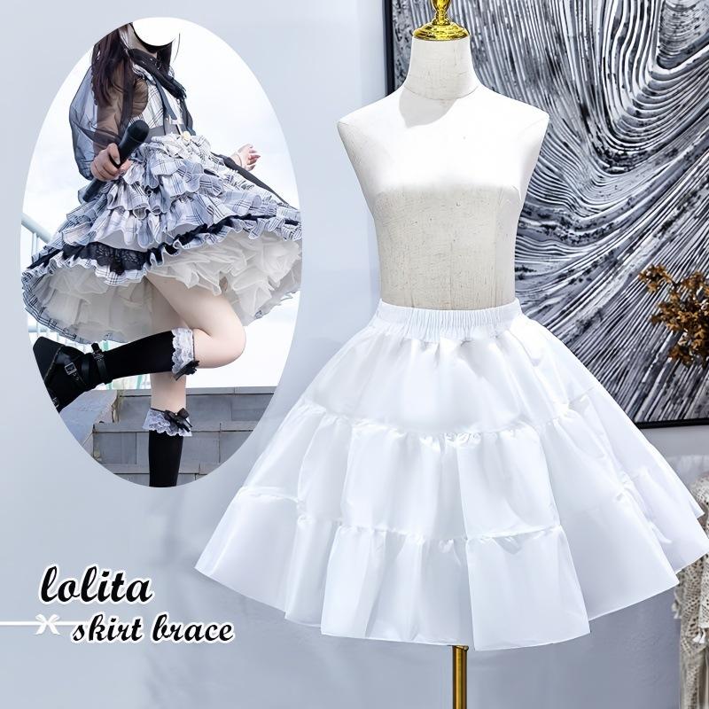 Girl's New Long Sleeve Lolita Skirt Cute Loli Student Lolita Skirt Soft Girl Princess Dress