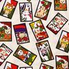 Nippon Chuko Sheeting Hanafuda Playing Inches Wide X 1 Meter Japanese-Style (Japanese Card) Pattern, Off-White, Approx. 42.2 Cut, AS5030-13A-1M