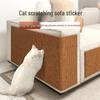 Pionowy Ochraniacz Ścienny dla Kota - Samoprzylepna, Cięta Mata na Sofę, do Naprawy Skóry i Ochrony przed Zadrapaniami.