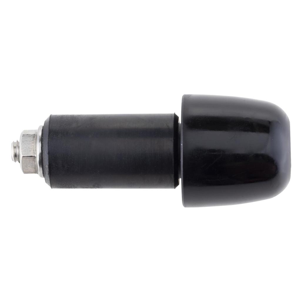 Kijima 204-1318 Motorcycle Parts Nylon Bar End Big Head D27.6 L26 General Purpose Black