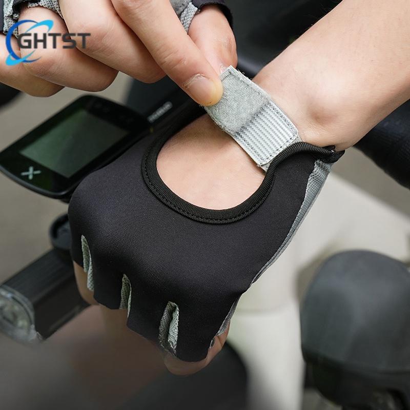 Breathable Anti-Slip Half Finger Cycling Gloves for Men and Women, Gym Mitten, Fitness, Sport Gym Fitness Fishing Bike Glove
