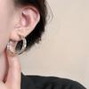 Eleganckie Geometryczne Kolczyki Miłość Wielowarstwowe do Układania dla Kobiet