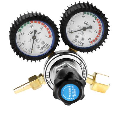 CO2 Gas Bottle Argon Regulator Carbon Dioxide Heated Pressure Reducer Valves CO2 Flowmeter Welding Weld Pressure Gauges