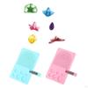 Paper Quilling Board mit vielen Löchern und Stiften, Bastelzubehör für Strickraster-Führung und Stiftaufbewahrung