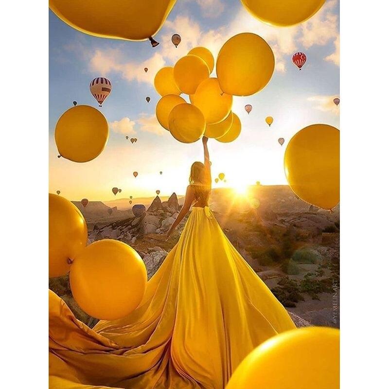 

Алмазная картина Девушка Полный Круглый Ручная работа Распродажа Алмазная вышивка Замок Пейзаж Мозаика Вышивка крестом Домашний декор Full Round 20x30CM