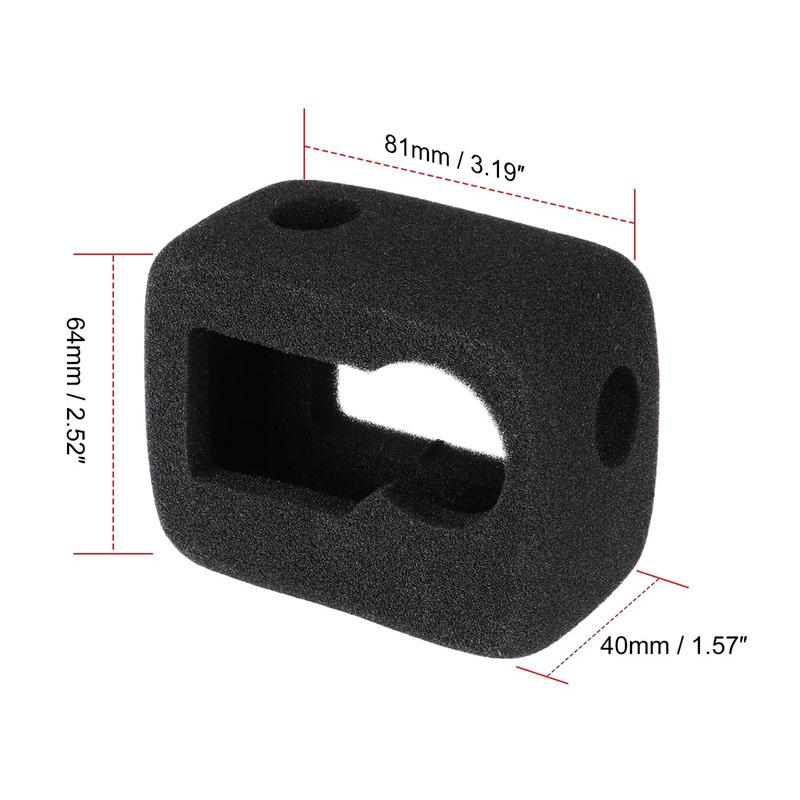 Windslayer Cover for DJI Osmo Action 3 4 Camera Video Recording Muffler Windproof Case Wind Noise Reduction Sponge Foam