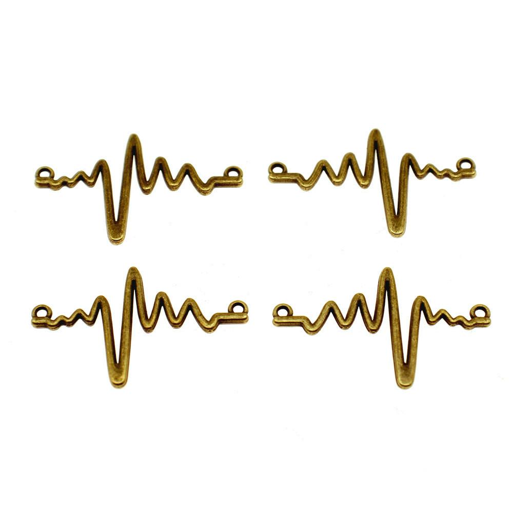 Infinity Connectors Heart Bracelets Charms Lightning Romantic Jewelry Findings