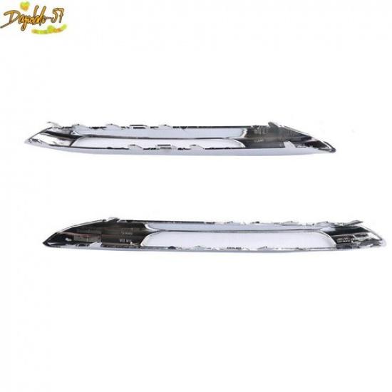 Set of 2 For Mercedes E CLASS W212 2009 - 2012 Front Bumper Fog Light Lamp Cover