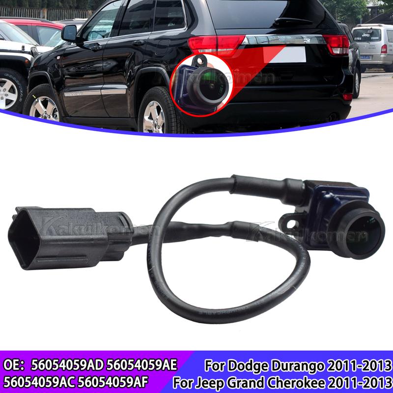 56054059AC For Jeep Grand Cherokee Dodge Durango 2011 2012 2013 Rear View Reverse Backup Parking Camera 56054059AF 56054059AD