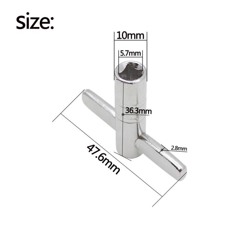 Drum Tuning Key Adjustment Wrench Metal Percussion Accessories Tool Random Style