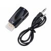 HDMI-compatible To VGA Adapter Male To Female High Clarity 1080P Audio Cable Converter for PC Laptop