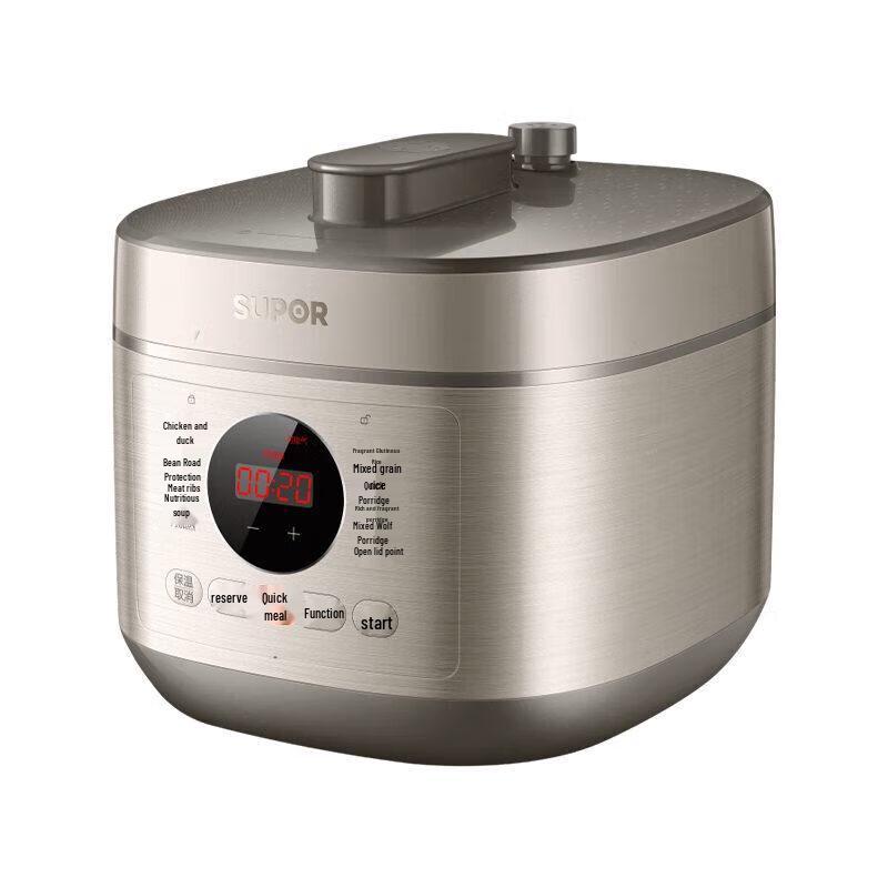 Supor SY-50FC26 Smart 5L Electric Pressure Cooker with Dual Pots CN plug (adapter included)