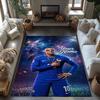 Mbappe Personalized Text Carpet Perfect For Hallway Dining Room Game Room Foyer Antislip Carpet Anime Office Decor Wedding Party Gift