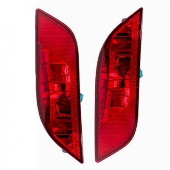 1Pair For Jeep Compass 2017- LH & RH Rear Bumper Tail light Reflector Light