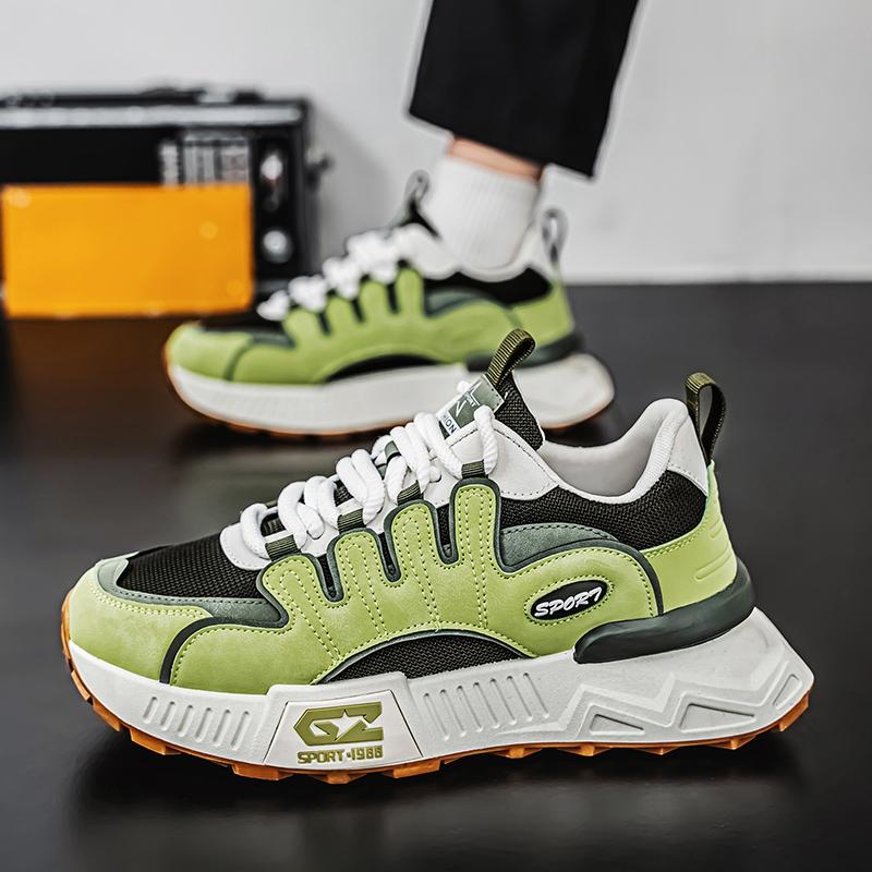 

Модные Новые Мужские Повседневные Спортивные Кроссовки Толстая Подошва Мужские Дизайнерские Повседневные Кроссовки Мужские Платформа Тренд Массивные Кроссовки Обувь для Ходьбы 39