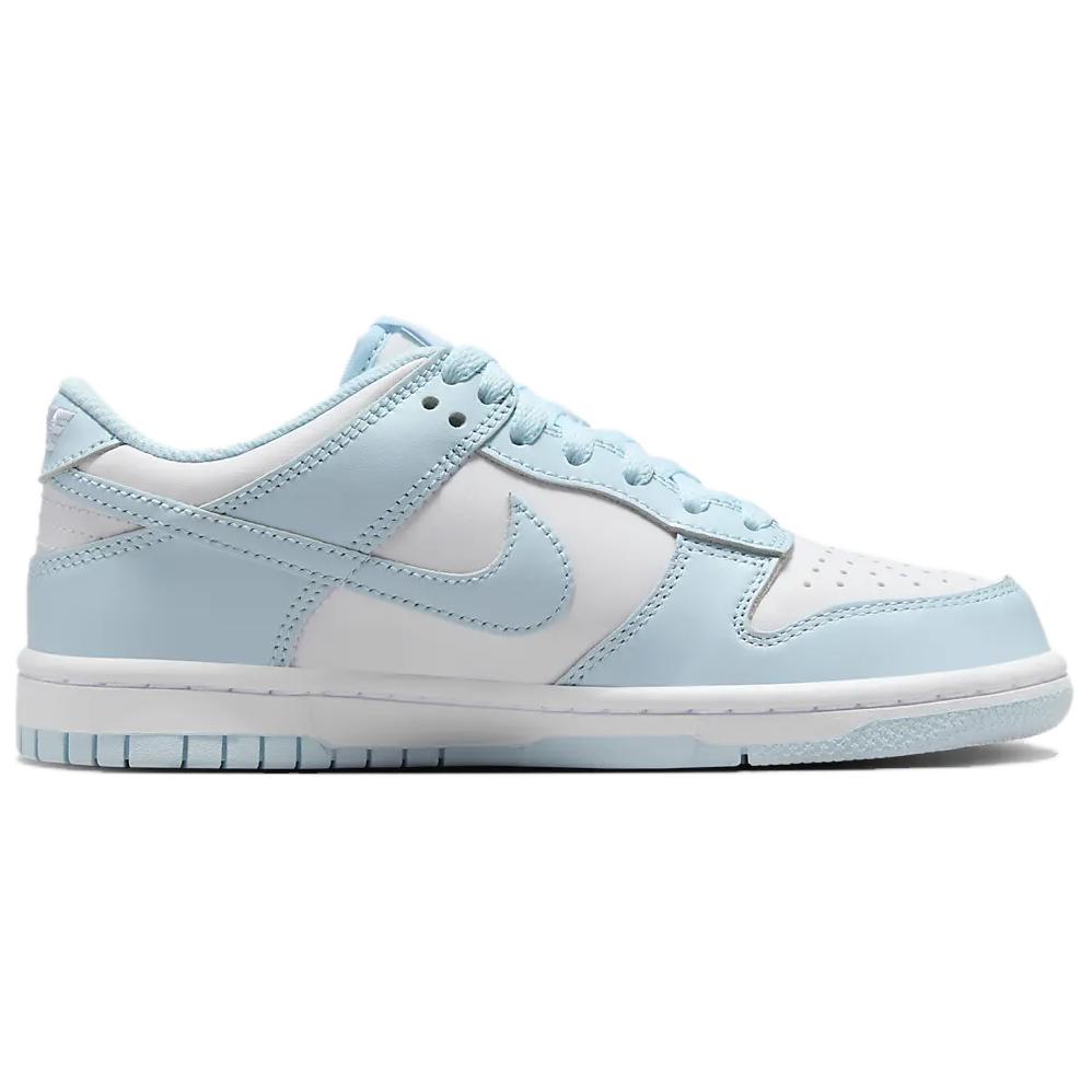 Nike Dunk Low GS Glacier Blue Bambini Sneakers Bianche FB9109-105