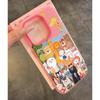 Cartoon Animal World for Apple 17promax mobile phone case iPhone16 skin feeling 14 matte 13 jelly 15