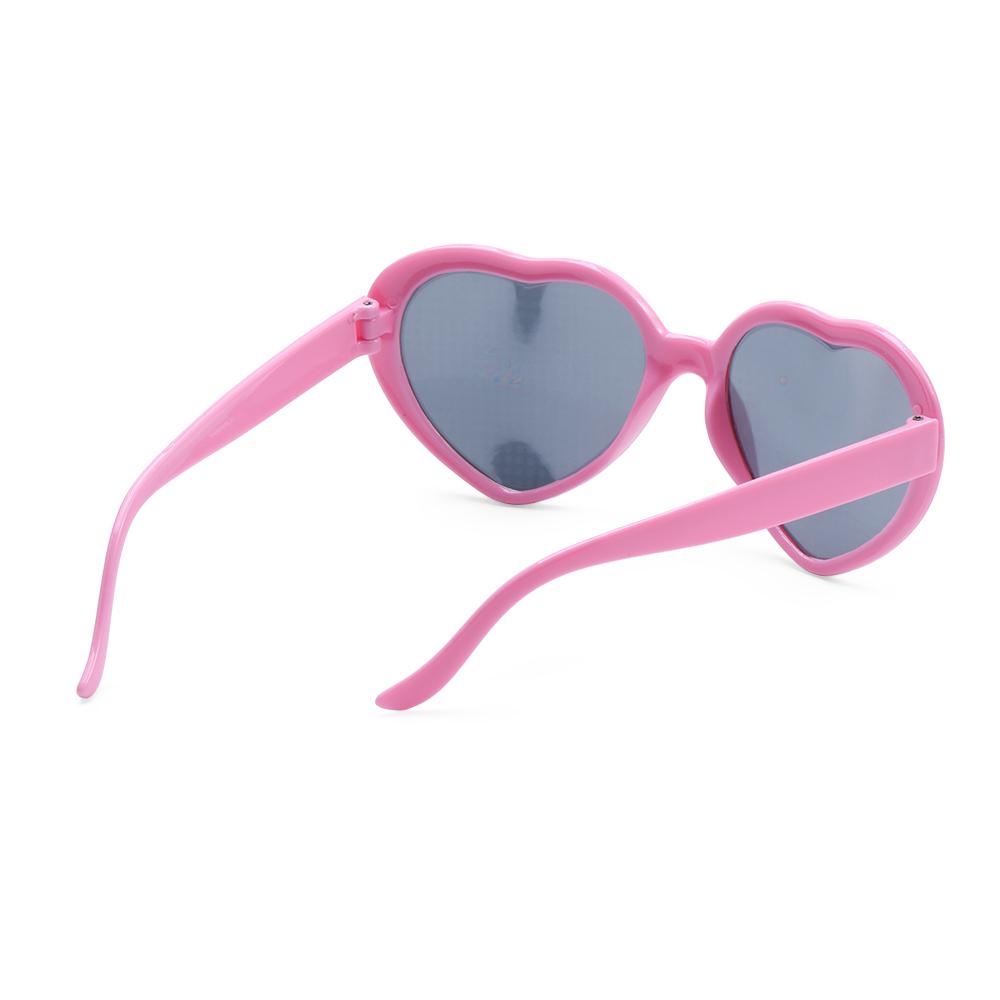 Long-lasting Special Effect Glasses Heart-shaped Lights Become Love Image Heart Diffraction Glasses