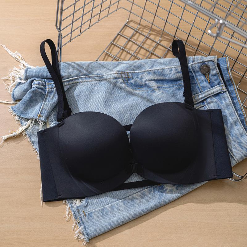 

Леопардовый бюстгальтер пуш-ап без бретелей с подкладкой 6 см и застежкой спереди 38/85 [AB Universal]