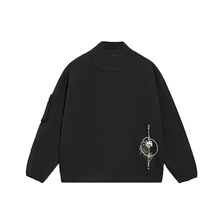 LiNing CF Tracing Sports Lifestyle Collection Jacket Unisex Black AJDS347-2