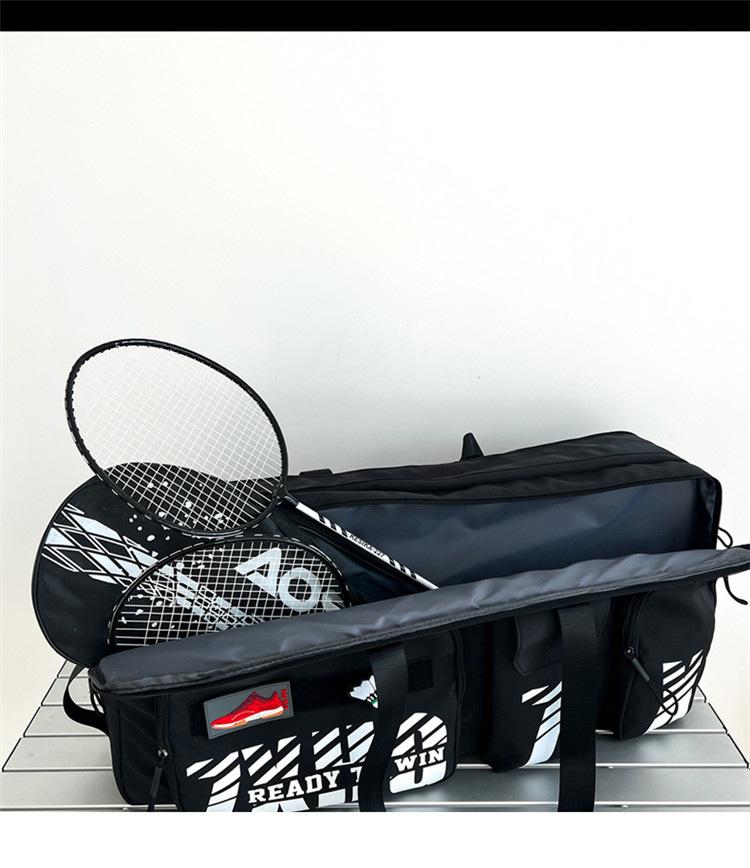 Single Shoulder Large Capacity Badminton and Tennis Sports Bag