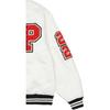 Palace Satin Varsity Jacket White Men Outerwear P23JK024