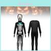 Enchanting Children's Skeleton Grim Reaper Costume For Halloween Parties And Stage Performances