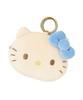 Bleuet Sanrio Mochi Mochi Carabiner Pouch Earphone Pouch Small Item Pouch Bleu × CharactersSanrio (Hello Kitty)