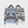 Unisex High-Quality Elephant Wool Sweater - Casual, Versatile, Trendy, Round-Neck for Autumn/Winter