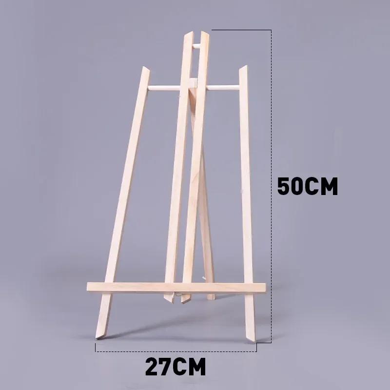 Multifunctional Wooden Easel for Photo Children Painting Easel Stand Painting Craft Poster Holder Creative Photo Holder