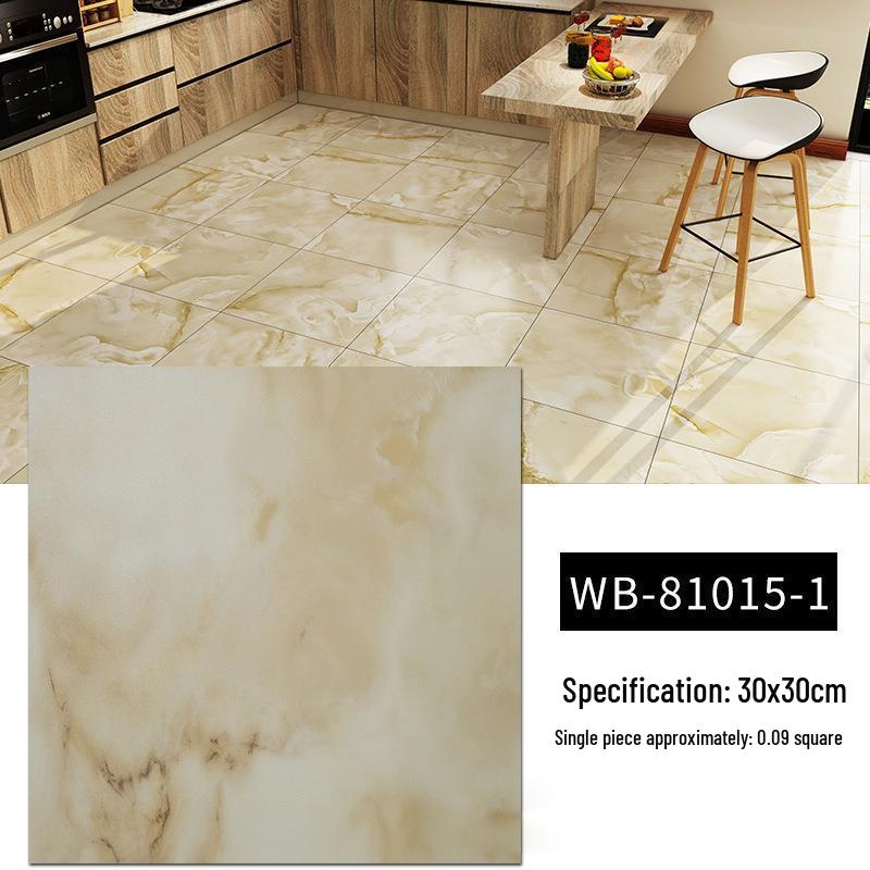 

3D Self-Adhesive Marble Wall & Floor Stickers - Residue-Free, PVC Wallpaper Stickers. 30x30x1.5 mm