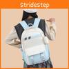 Casual Large Minimalist Capacity Backpack With Color Blocking Design For Daily