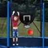 Safety Trampoline Basketball Hoop Kit Foldable Portable Basketball Hoop Toys  Indoor Outdoor