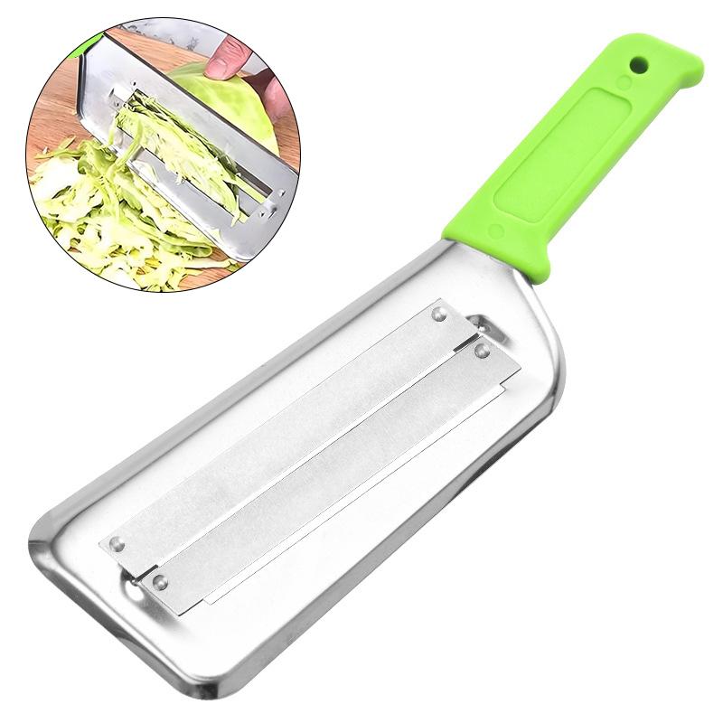 

Подвійний ніж для жульєну, Ніж-подрібнювач з нержавіючої сталі, Подвійний ніж для жульєну з нержавіючої сталі, Подрібнювач-слайсер для капусти