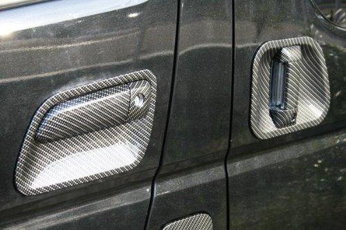 TRISTAR'S [Köper-Kohlefaser] Türgriffschutz für Toyota Hiace Serie 200 (1. bis 8. Generation)