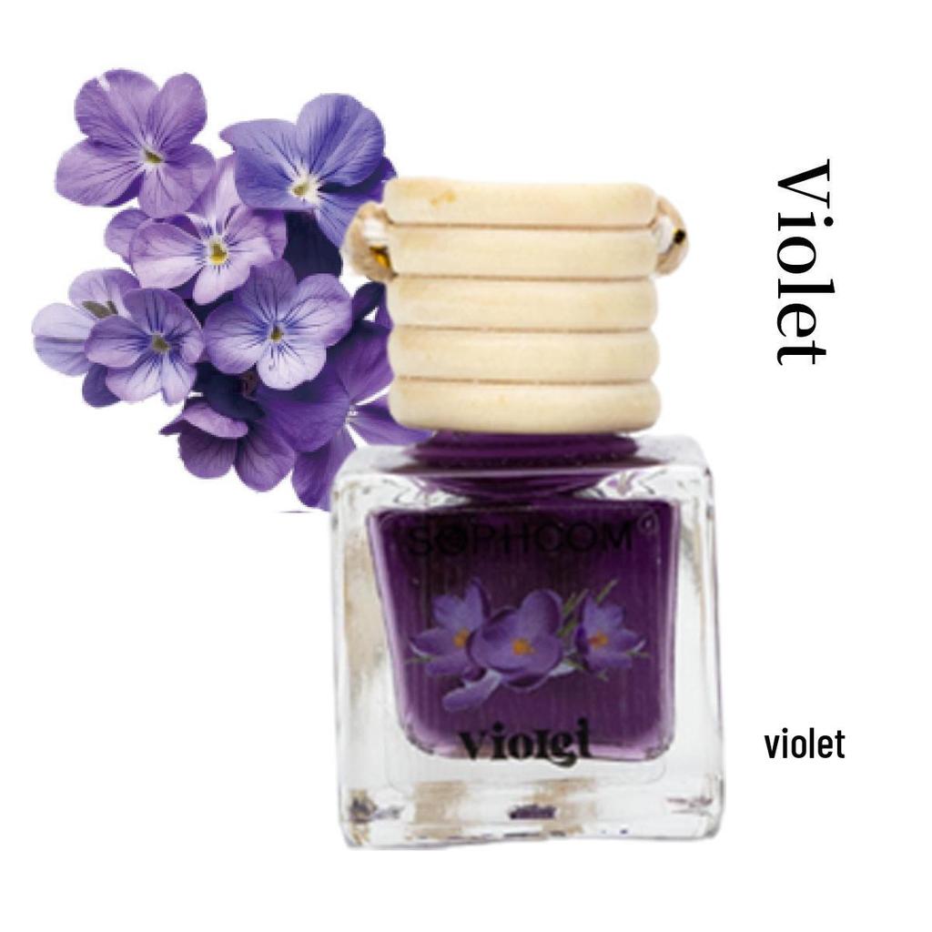 Long-lasting Car Air Freshener Pendant: Essential Oil Hanging Ornament for Interior Decoration