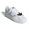 Adidas Originals Superstar Series Szintetikus Bőr Alacsony Szárú Női Sneakerek Fehér Ezüst Szürke GZ8404