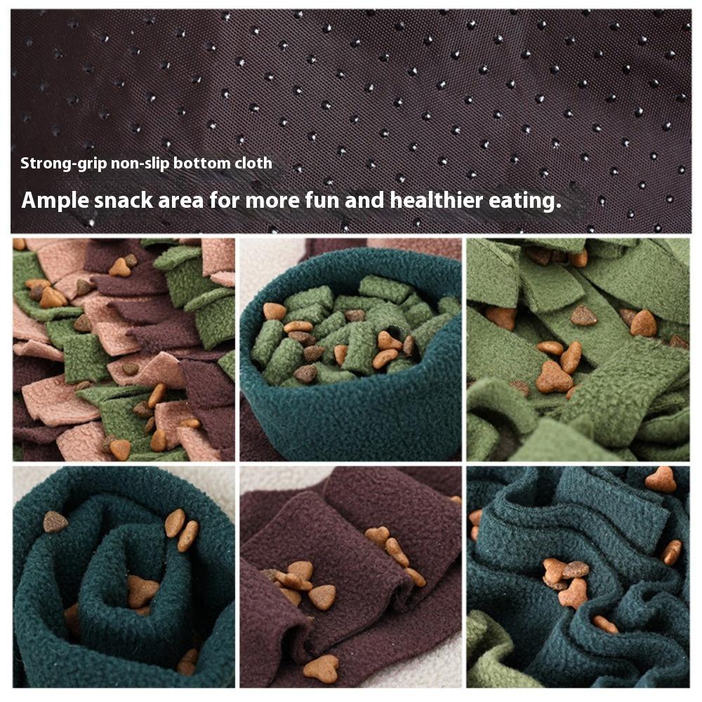 New extra-large forest pet sniffing pad, educational, hidden food, anti-choking, energy consumption, dog sniffing pad