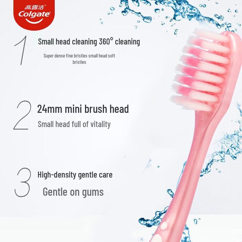 Colgate Super Dense Gum Care Toothbrush, 6-Pack