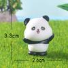 Cute and Adorable Little Panda Decorative Garden Landscape Resin Handicraft Small Ornaments