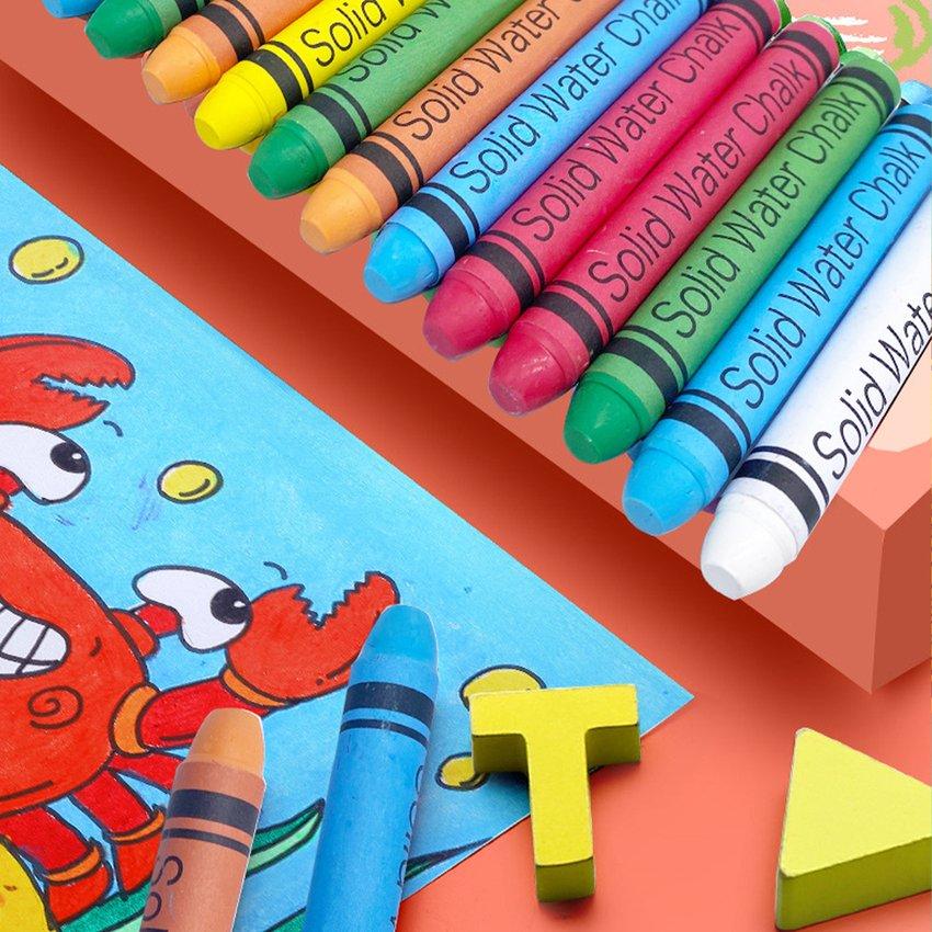 20pcs Watersoluble Dustfree Chalk Nontoxic Washable Art Suit