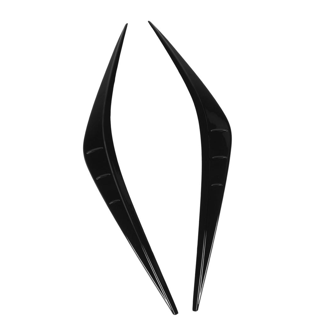 2PCS Headlight Eyebrows Left Right Front Headlamp Eyelid Molding Trim Eyebrow Strip for Yaris Cross XP210 2023 To 2024