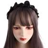 Braid Wash Face Headband Korean Style Headwear Female Hairbands Wide Hair Hoop Wig Headband