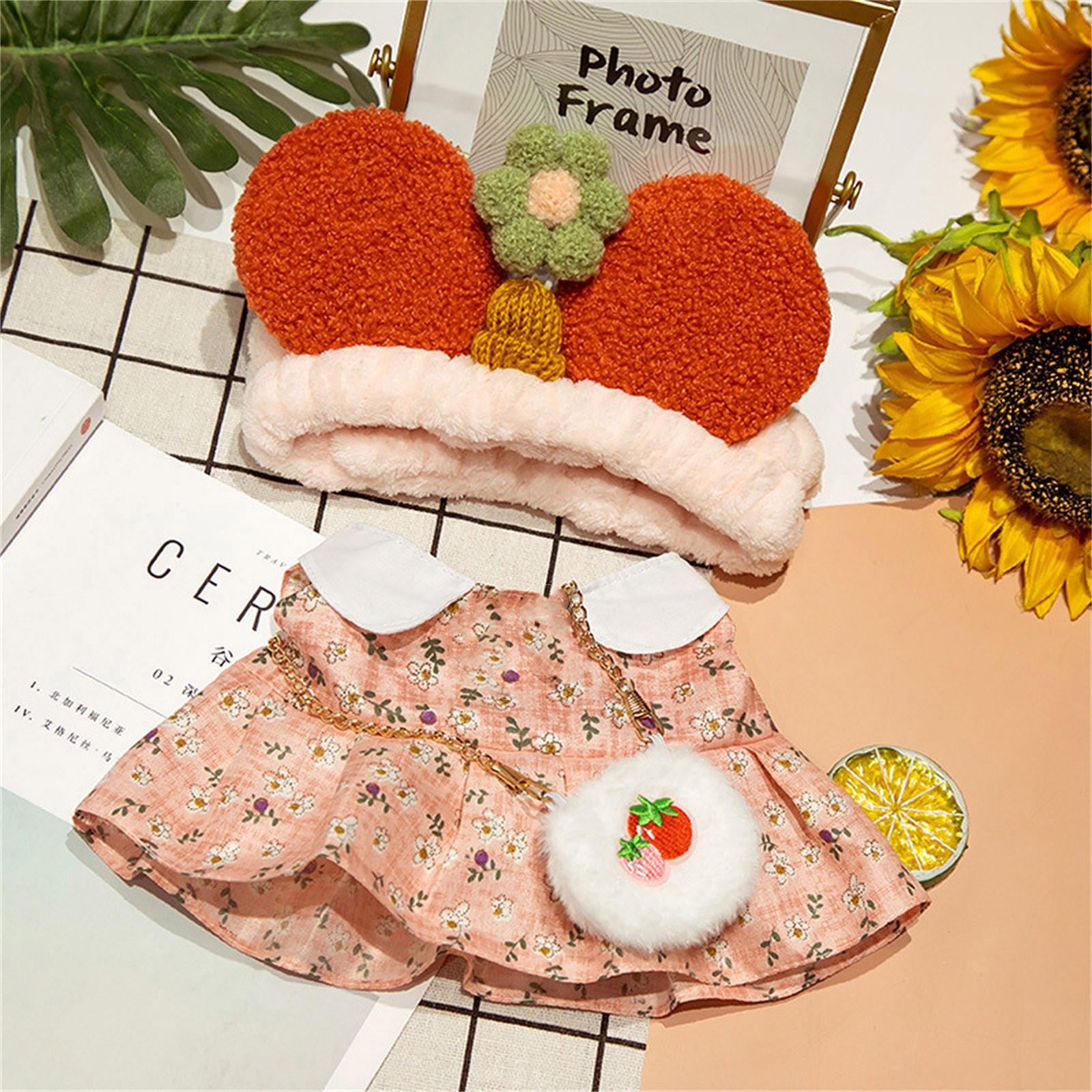 

D-uck Плюшева лялька знімний одяг Шапка Костюм Аксесуари для плюшевих іграшок