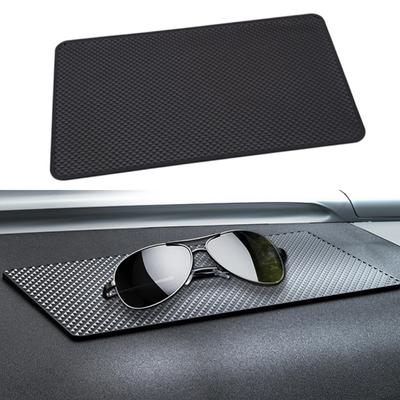 Car Dashboard Sticky Anti-Slip PVC Mat Auto Non-Slip Sticky Gel Pad Car Styling Interior For Phone Sunglasses Holder