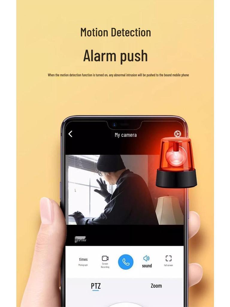 360° Panorama Smart Lampenhalter Kamera - 1080P HD Drahtlose Multifunktionale Überwachung