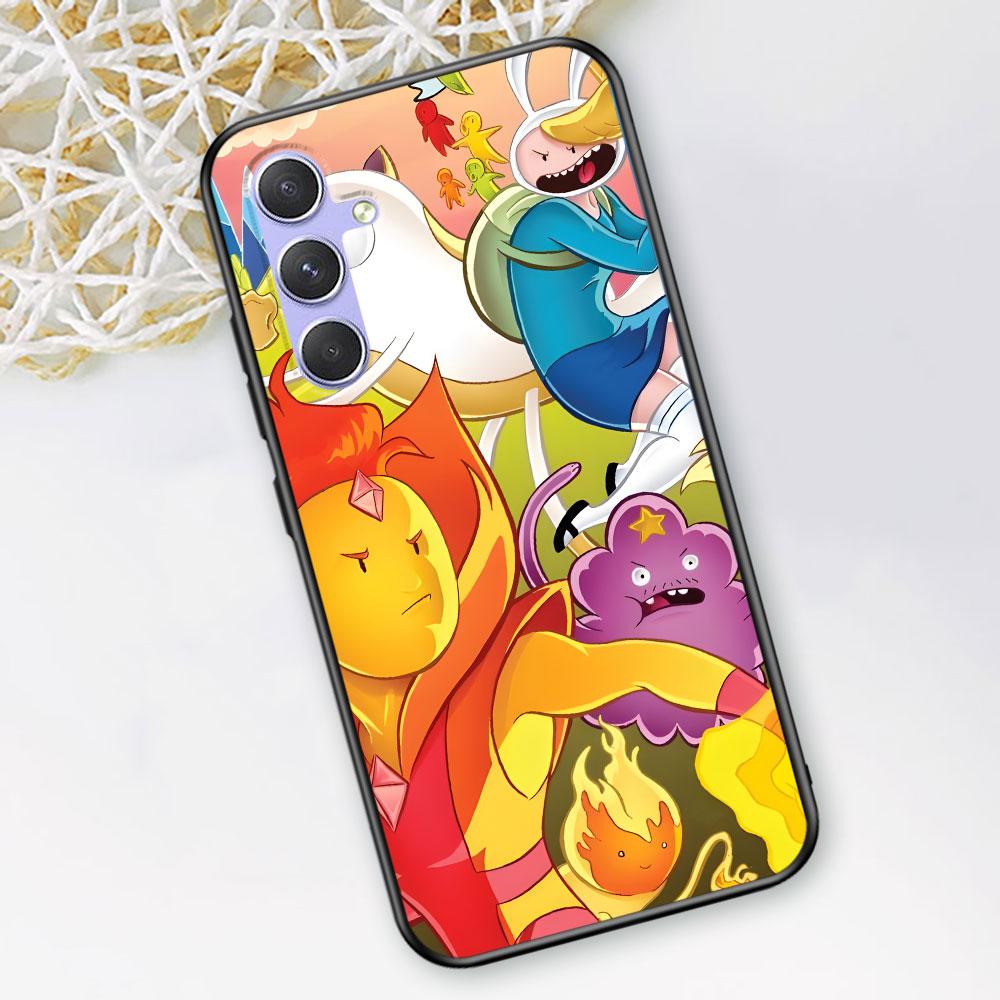 Adventure Fionna & Cake Time Case for Samsung Galaxy A51 A53 A54 A31 A52 A12 A13 A21s A22 A32 A11 A22 A33 A41 TPU Phone Cover