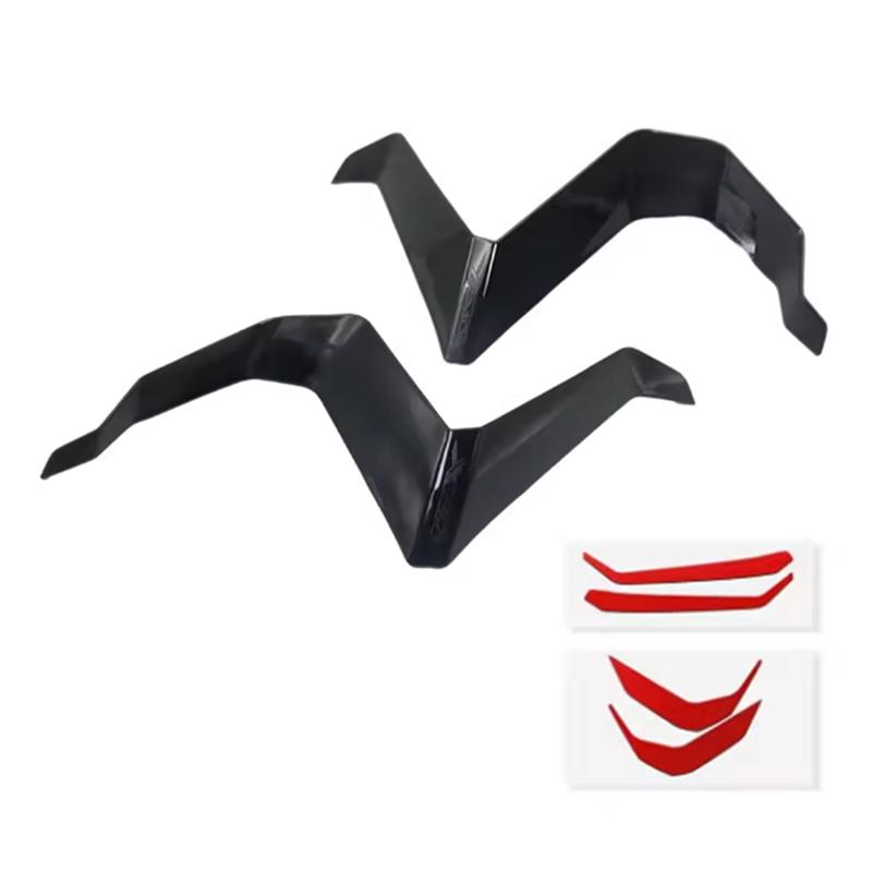 

Side Air Deflectors Leg Wind Protectors Lower Fairing Windshield Accessories For Honda X-ADV 750 -2024 XADV X-ADV750 Black Red