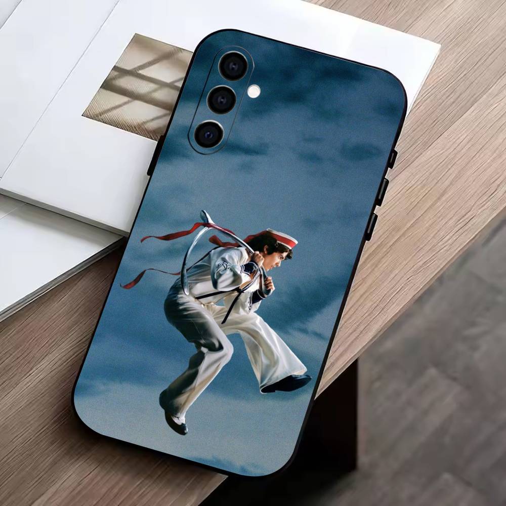 Conan Gray Wishbone Phone Case Black Silicone Soft For Samsung Galaxy A73,A72,A71,A70,A53,A52,A51
