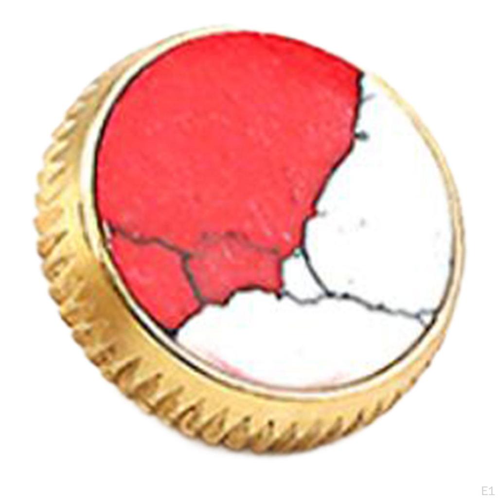 5 Pieces Sax Key Buttons Button Inlays Accessory Parts Replace Saxophone Screw Cover